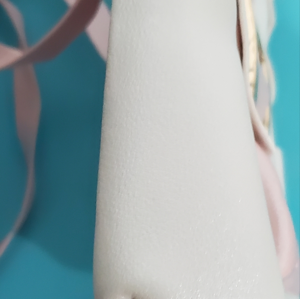 Chic Pink and White Backpack with Structured Design - Picture 3 of 7